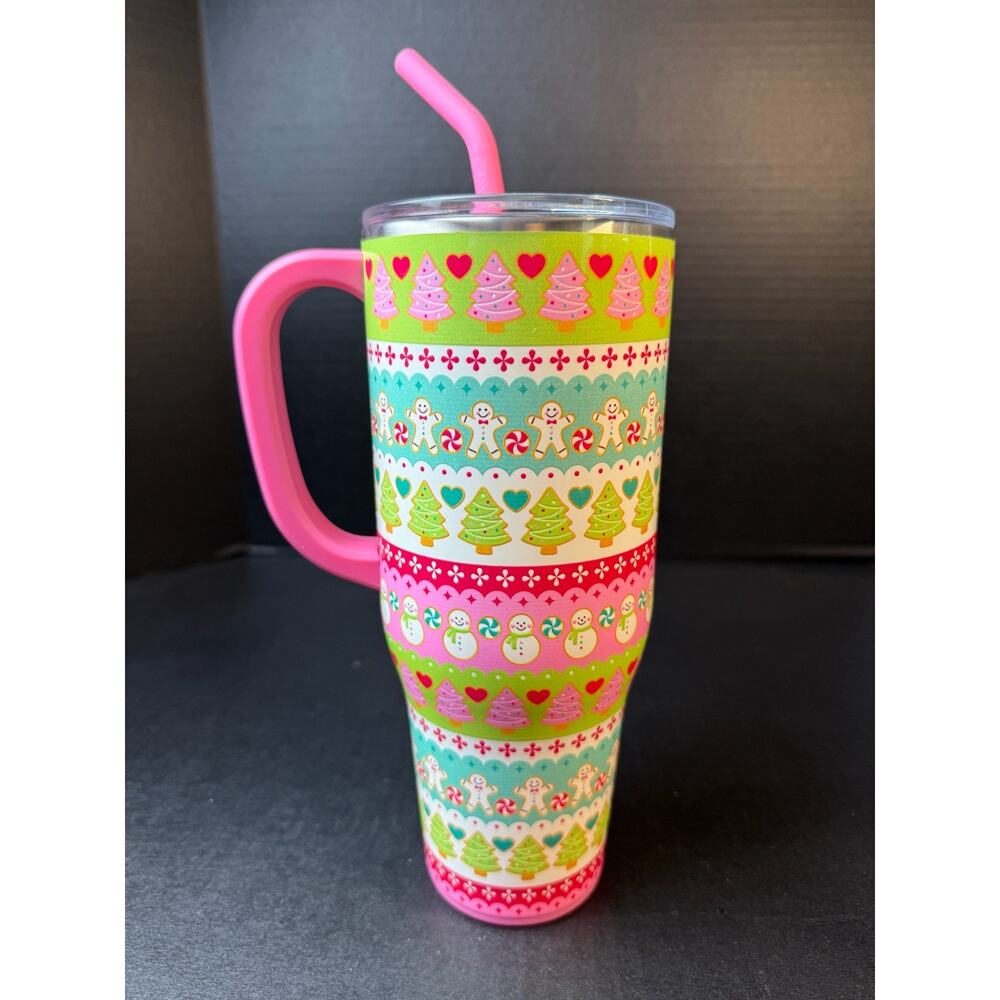 Swig Life 40oz Mega Mug Tumbler with Handle and Straw Cookie Jar - Picture 2 of 9